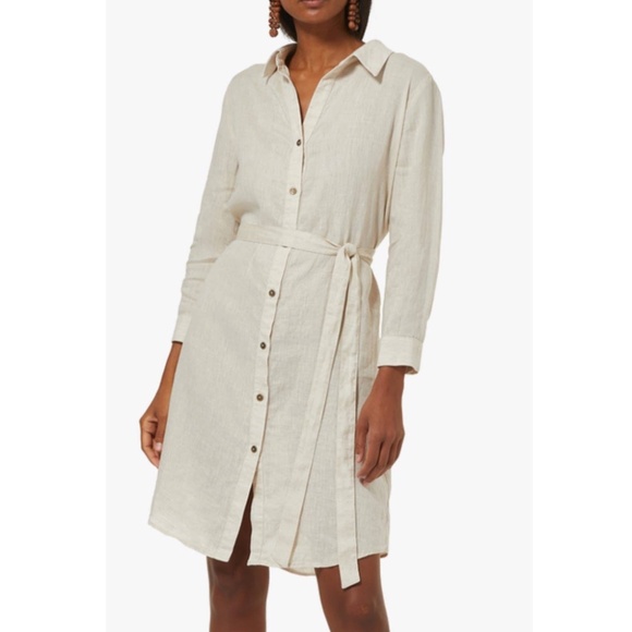 #2215 L'AGENCE BELLA DRESS/ROBE NATURAL EXTRA SMALL